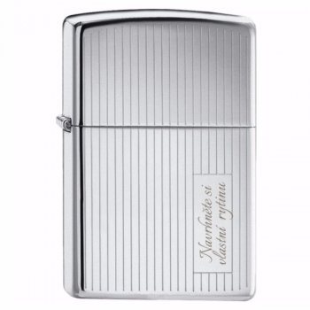 Zippo 350 Chrome Classics - s gravírováním dle zadání zákazníka