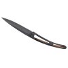 Nůž deejo 1GB108 Black tatto, Eagle, juniper wood - s gravírováním